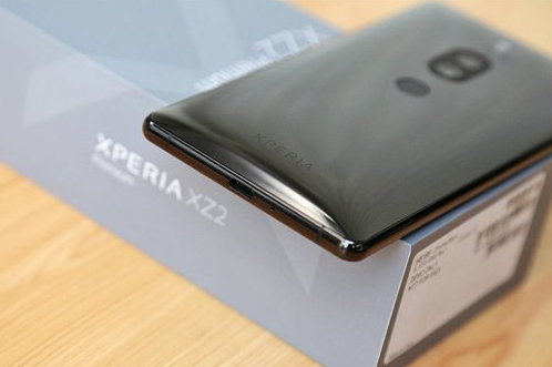 索尼xz2 premium指纹识别在哪