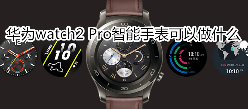 华为watch2 Pro智能手表可以做什么