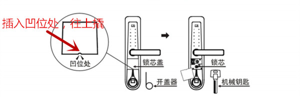 必达i8指纹锁没电了怎么开锁