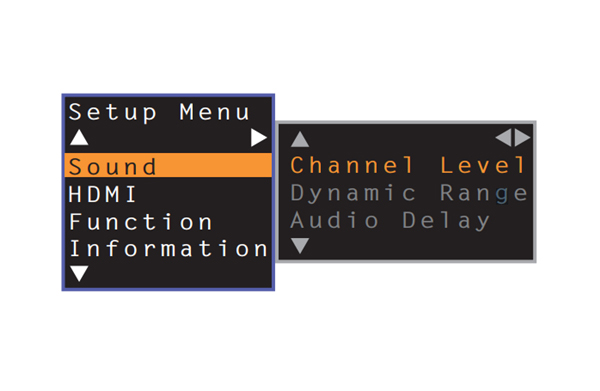 雅马哈SRT-1500蓝牙电视音箱怎么设置设定菜单