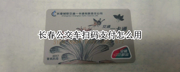 长春公交车扫码支付怎么用（长春公交车扫码支付怎么用微信）