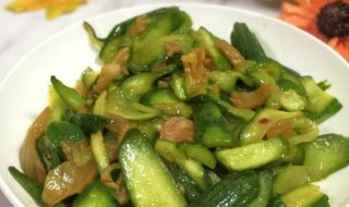 怎么做烧黄瓜 如何烧黄瓜