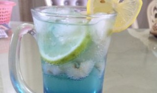 怎么做蓝色汽水 蓝色汽水做法介绍