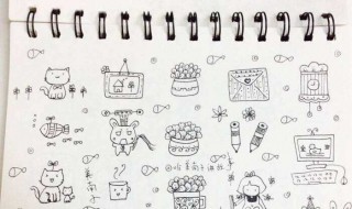 简单做手帐的方法 简单的美食手帐的做法