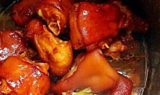 五香卤猪蹄 卤猪蹄的方法