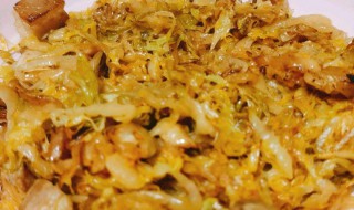 酸菜炒肉的做法 怎么制作酸菜炒肉