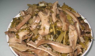 酸菜炒猪肚的做法 怎么做酸菜炒猪肚