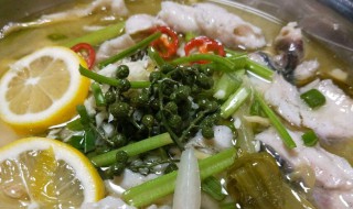 柠檬酸菜鱼的做法步骤 柠檬酸菜鱼的做法步骤介绍