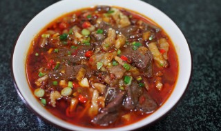 四川酸辣血旺的做法 四川酸辣血旺的具体做法