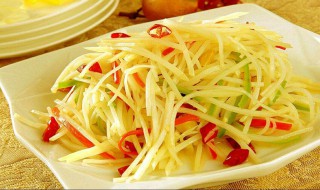 凉拌酸辣土豆丝的做法 需要用到什么步骤