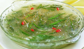 莼菜汤的家常做法 莼菜汤简单做法