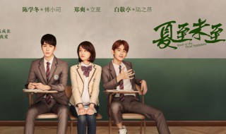 夏至未至第一集台词 夏至未至第一集台词精选