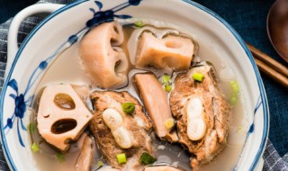 广东莲藕猪骨汤的做法 广东莲藕猪骨汤怎么做