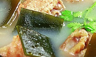 海带冬瓜排骨汤的做法 海带冬瓜排骨汤做法步骤