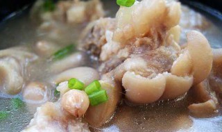 花生猪蹄汤的做法 花生猪蹄汤怎么做好吃呢