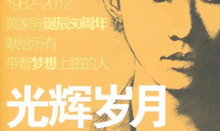 光辉岁月歌词粤语 光辉岁月歌曲介绍