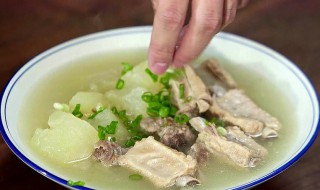 冬瓜山药排骨汤的做法 冬瓜山药排骨汤怎么做