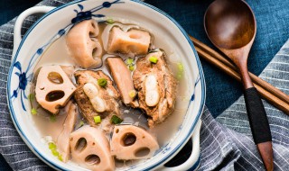 藕排骨汤的做法 莲藕排骨汤怎么做