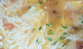 金针菇汤的做法大全家常 金针菇汤怎么做