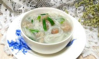 米粉汤的做法 米粉汤如何做