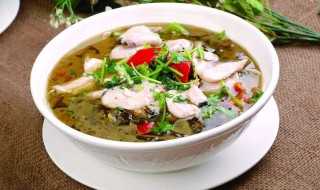 酸菜鱼怎么煮 酸菜鱼做法