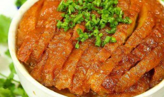 酸甜扣肉的做法 做扣肉的方法