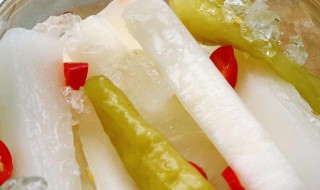 如何腌制酸甜萝卜 腌制酸甜萝卜的做法