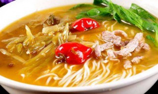 西红柿酸汤面 如何做酸汤面