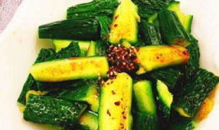 凉拌黄瓜怎么拌 拌黄瓜的方法