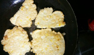 鲜玉米粒饼的方法 具体步骤是什么