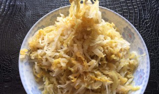 酸菜丝怎么腌制 做的时候要注意什么时间