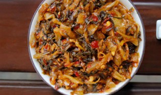 云南酸菜的腌制方法 有什么制作的步骤