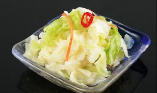 酸甜包菜的腌制方法 酸甜包菜的腌制方法与步骤