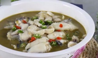 咋做酸菜鱼 做酸菜鱼的步骤