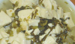 酸菜豆腐怎么做 做酸菜豆腐的步骤