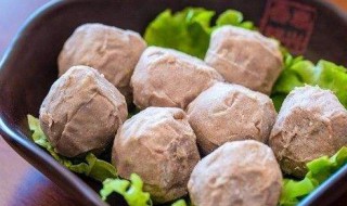 牛肉丸的的做法 做牛肉丸的步骤