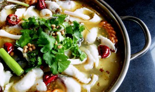 酸辣鱼火锅的做法 做酸辣鱼火锅的步骤