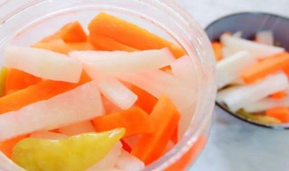 四川泡菜酸萝卜的做法 四川泡菜酸萝卜的做法是什么