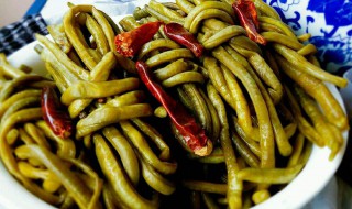 怎么做酸豆角好吃 非常简单的酸豆角做法