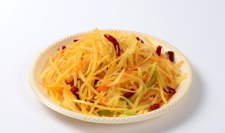 酸辣土豆丝教程 需要哪些食材