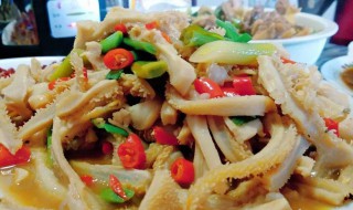 酸辣猪肚的做法 酸辣猪肚的做法介绍