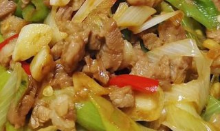 大葱与什么炒比较好吃 大葱和猪肉一起炒最好