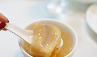 花胶排骨汤的做法 花胶排骨汤的简单制作方法