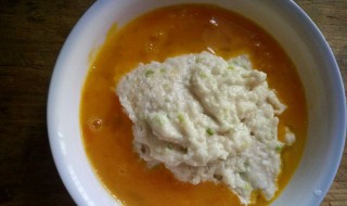 鸡蛋肉泥汤的做法 鸡蛋肉泥汤做法分享