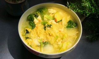 小白菜鸡蛋汤的做法 小白菜鸡蛋汤如何做