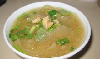 虾米冬瓜汤的做法 虾米冬瓜汤怎么做