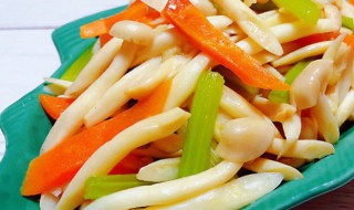炒白玉菇的家常做法 炒白玉菇怎么做