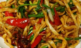 干煸炒面的家常做法 干煸炒面怎么做