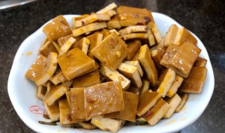 凉拌豆腐干的做法 凉拌豆腐干的烹饪技巧
