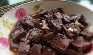 血豆腐的做法 血豆腐简介